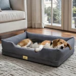 Extra Large Orthopedic Dog Bed with Deep Bolster & Calming Support - Image 2