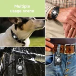 Waterproof AirTag Holder for Dog Collars with Protective TPU Case & Keyring - Image 4