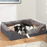 Jumbo Orthopedic Dog Bed with Memory Foam & Waterproof Cover - Image 2