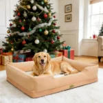 Extra Large Orthopedic Dog Bed with Deep Bolster & Calming Support - Image 4
